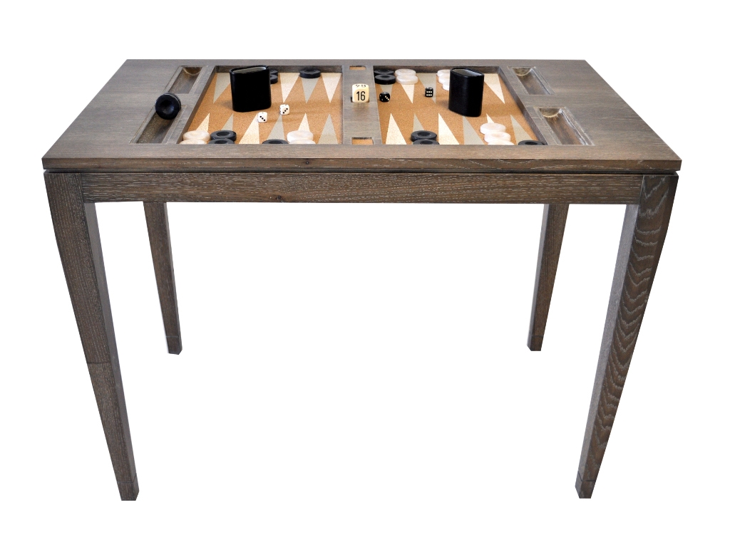 Lacquered Backgammon Table Driftwood Backgammon Table Backgammon